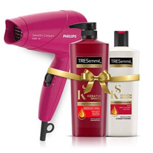 Hair Dryer and Tresummer Shampoo Combo