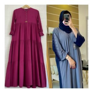 Stunning colour combo abaya
